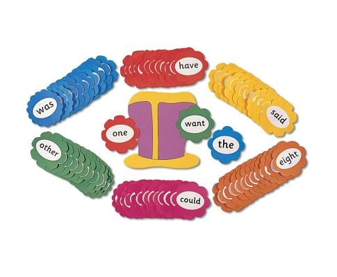 Jolly Phonics Tricky Word Wall Flowers: In Print Letters by Lloyd, Sue