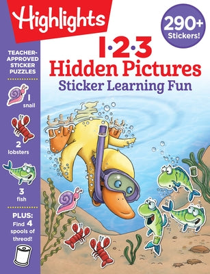 123 Hidden Pictures Sticker Learning Fun by Highlights Learning