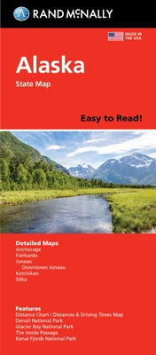 Rand McNally Easy to Read: Alaska State Map by Rand McNally