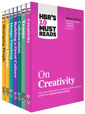 Hbr's 10 Must Reads on Creative Teams Collection (7 Books) by Review, Harvard Business