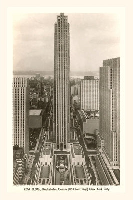 Vintage Journal RCA Building, Rockefeller Center, New York City by Found Image Press