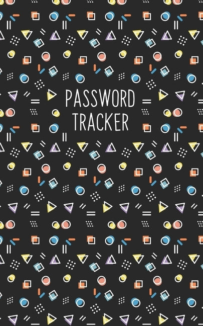 Password Tracker: Username and Internet Password Keeper: Retro Pattern by Protected, Passwords