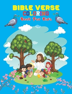 Bible Verse Coloring Book For Kids: Christian Religious History, birthdays, or gift-giving holidays Fun Way for Kids to Color through the Bible (Color by House, Eagle Press