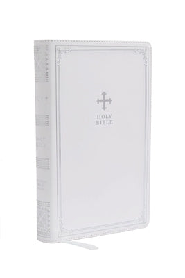 Nrsv, Catholic Bible, Gift Edition, Leathersoft, White, Comfort Print: Holy Bible by Catholic Bible Press