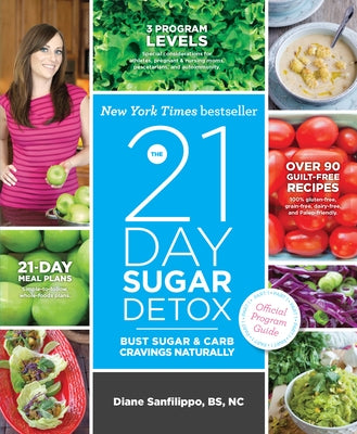 The 21-Day Sugar Detox: Bust Sugar and Carb Cravings Naturally by Sanfilippo, Diane