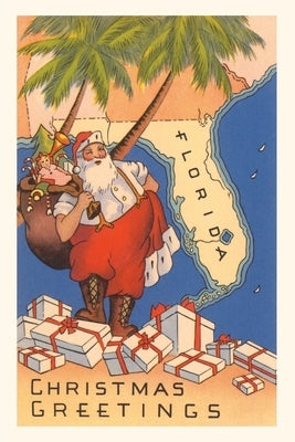 Vintage Journal Christmas Greetings from Florida by Found Image Press