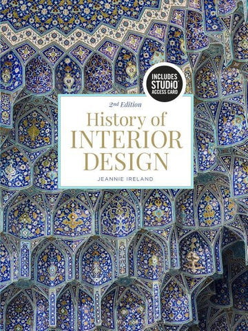 History of Interior Design: Bundle Book + Studio Access Card by Ireland, Jeannie