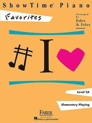 Showtime Piano Favorites: Level 2a by Faber, Nancy