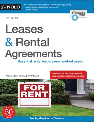 Leases & Rental Agreements by Portman, Janet