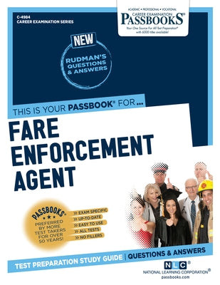 Fare Enforcement Agent: Passbooks Study Guidevolume 4984 by National Learning Corporation