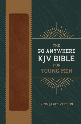 The Go-Anywhere KJV Bible for Young Men [Woodgrain Chestnut] by Compiled by Barbour Staff