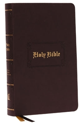 Kjv, Personal Size Large Print Reference Bible, Vintage Series, Leathersoft, Brown, Red Letter, Comfort Print: Holy Bible, King James Version by Thomas Nelson