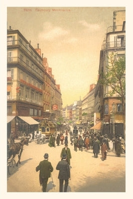 Vintage Journal Parisian Street Scene by Found Image Press