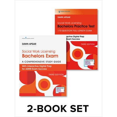 Social Work Licensing Bachelors Exam Guide and Practice Test Set: A Comprehensive Study Guide for Success by Apgar, Dawn