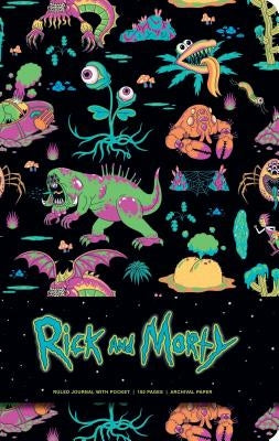 Rick and Morty Hardcover Ruled Journal by Insight Editions