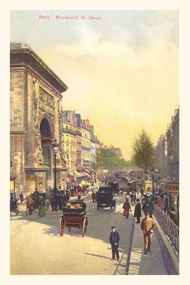 Vintage Journal Boulevard St. Denis by Found Image Press