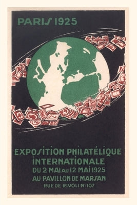 Vintage Journal Paris Stamp Expo Poster by Found Image Press