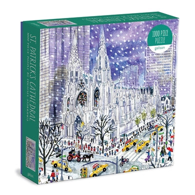 Michael Storrings St. Patricks Cathedral 1000 Piece Puzzle by Galison