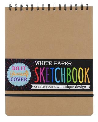 D.I.Y. Sketchbook - Large White Paper (8 X 10.5) by Ooly