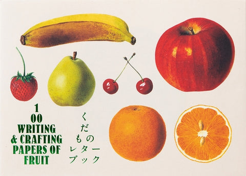 100 Writing & Crafting Papers of Fruit by Oshima, Idea