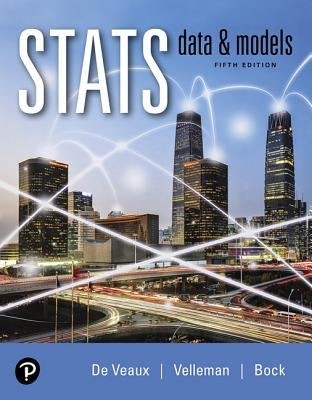 Mystatlab with Pearson Etext -- 24 Month Standalone Access Card -- For STATS: Data and Models by Bock, David