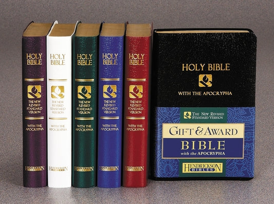 Gift & Award Bible-NRSV-Apocrypha by Hendrickson Publishers