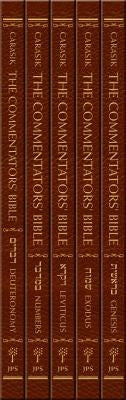 The Commentators' Bible, 5-Volume Set: The Rubin JPS Miqra'ot Gedolot by Carasik, Michael