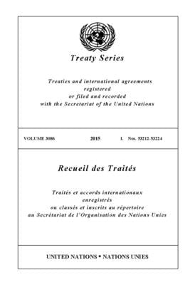 Treaty Series 3086 by United Nations