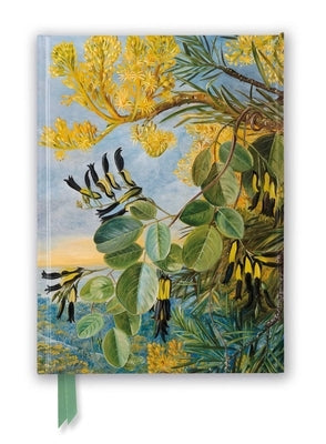 Kew: Marianne North: Flowers of the Flame-Tree and Yellow and Black Twiner, West Australia (Foiled Journal) by Flame Tree Studio