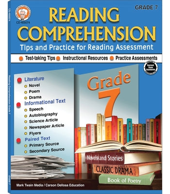 Reading Comprehension, Grade 7 by Cameron, Schyrlet