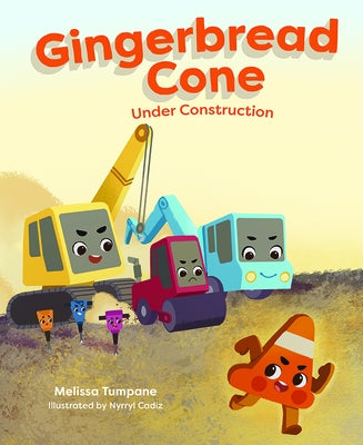 Gingerbread Cone: Under Construction by Melissa Tumpane