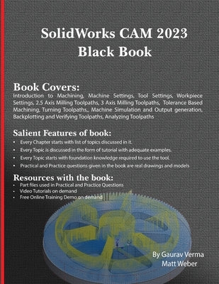 SolidWorks CAM 2023 Black Book by Verma, Gaurav