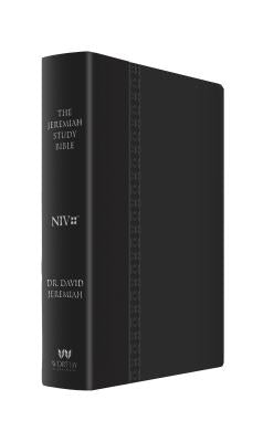 The Jeremiah Study Bible, Niv: (Black W/ Burnished Edges) Leatherluxe W/Thumb Index: What It Says. What It Means. What It Means for You. by Jeremiah, David
