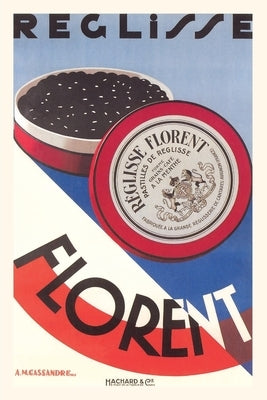 Vintage Journal Poster for Florent Pastilles by Found Image Press