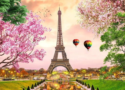 Brain Tree - Paris 1000 Pieces Jigsaw Puzzle for Adults: With Droplet Technology for Anti Glare & Soft Touch by Brain Tree Games LLC