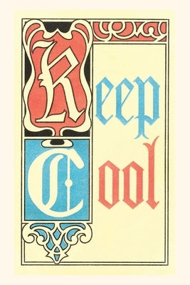 Vintage Journal Keep Cool by Found Image Press