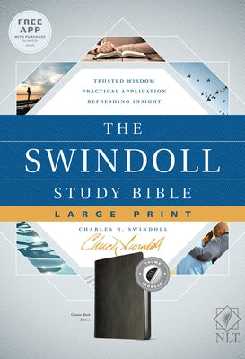 The Swindoll Study Bible NLT, Large Print by Tyndale