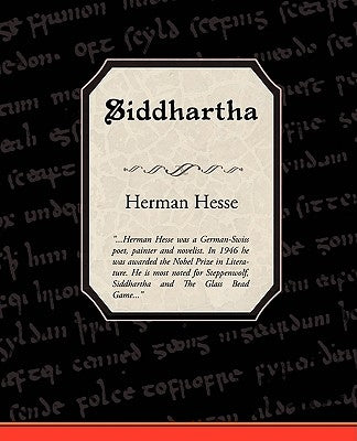 Siddhartha by Hesse, Hermann