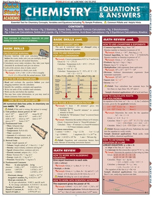 Chemistry Equations & Answers by Jackson, Mark