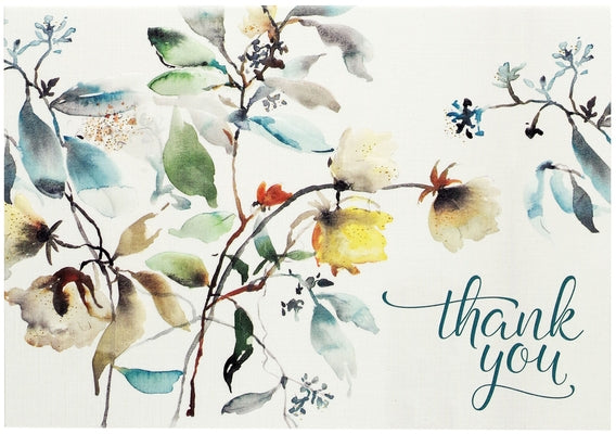 Asian Botanical Thank You Notes by Peter Pauper Press, Inc