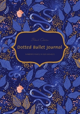Dotted Bullet Journal: Medium A5 - 5.83X8.27 (Blue Fairy) by Blank Classic
