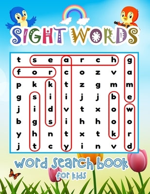 Sight Words Word Search Book for Kids: Happy Birds Sight Words Learning Materials Brain Quest Curriculum Activities Workbook Worksheet Book Word Searc by Store, Activity Book