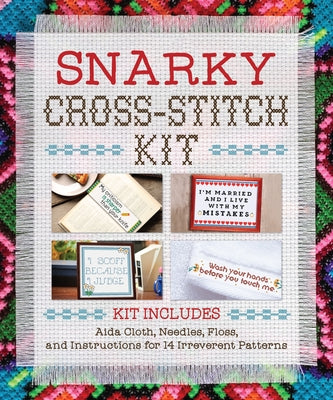 Snarky Cross-Stitch Kit by Publications International Ltd