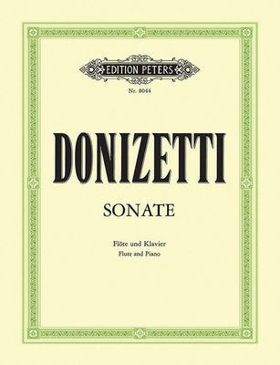Sonata in C for Flute and Piano by Donizetti, Gaetano