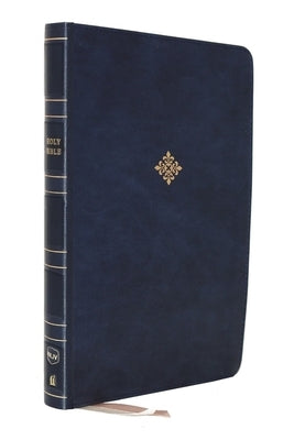 Nkjv, Reference Bible, Center-Column Giant Print, Leathersoft, Blue, Red Letter Edition, Comfort Print: Holy Bible, New King James Version by Thomas Nelson