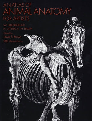 An Atlas of Animal Anatomy for Artists by Ellenberger, W.