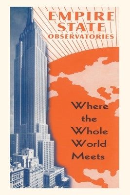 Vintage Journal Empire State Observatories, New York City by Found Image Press