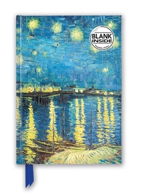 Vincent Van Gogh: Starry Night Over the Rhône (Foiled Blank Journal) by Flame Tree Studio