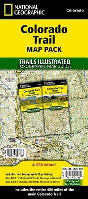 Colorado Trail [Map Pack Bundle] by National Geographic Maps