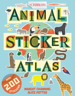 Animal Sticker Atlas by Channing, Margot